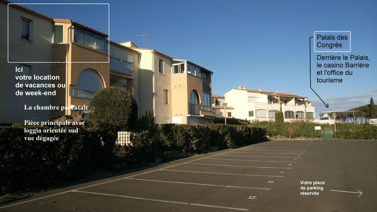 شقة Lara 3 - T2 Loggia Piscine 2 Lits Doubles Parking Pres Du Centre-Port Et Ile Loisirs آجد المظهر الخارجي الصورة